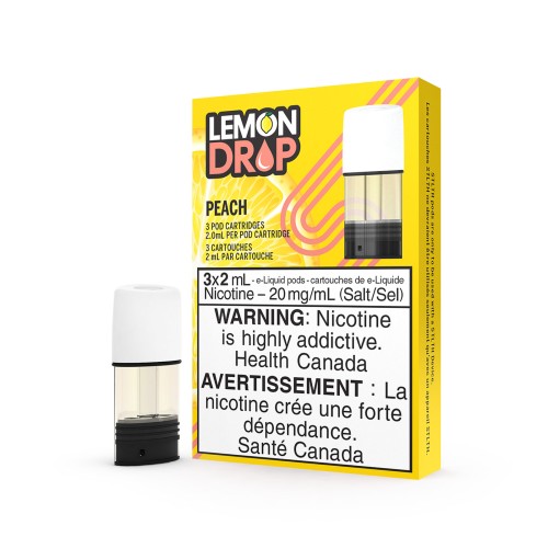 Lemon Drop Peach STLTH Pods