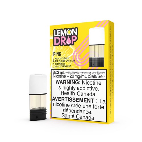 Lemon Drop Pink STLTH Pods