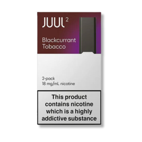 JUUL® 2 Blackcurrant Tobacco 1.6% 2 Pod Pack UK