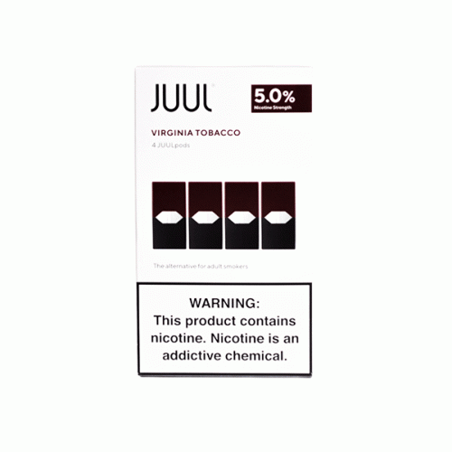 JUUL® Virginia Tobacco 5% 4 Pod Pack USA