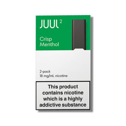JUUL® 2 Crisp Menthol 1.6% 2 Pod Pack UK