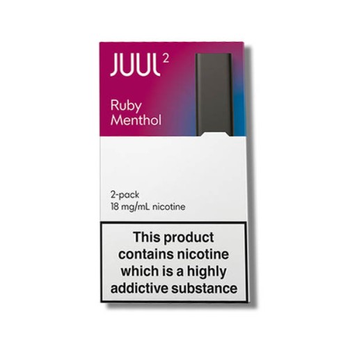JUUL® 2 Ruby Menthol 1.6% 2 Pod Pack UK