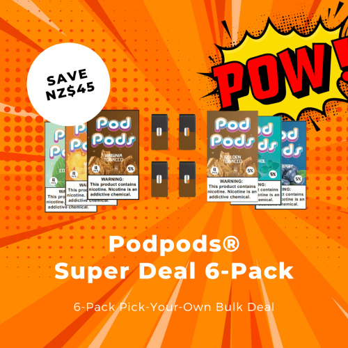 PodPods® Compatible Pods: 6 Pack Bulk Deal