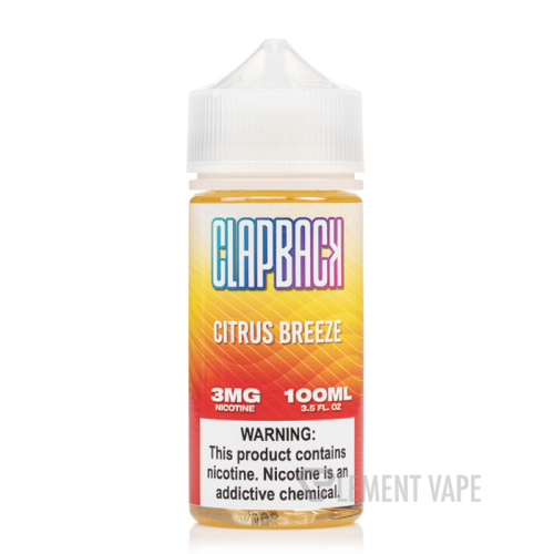 Citrus Breeze - Clapback E-Liquid - 100mL